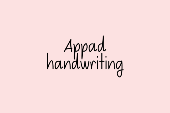 Appad: An Earnestly Playful Script for Modern Craft