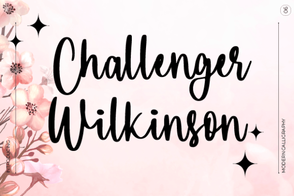 Challenger Wilkinson: A Bold, Friendly Script for Real Projects