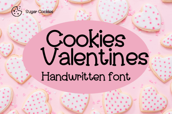 Choosing a Font with Heart: Cookies Valentines in Editorial Design