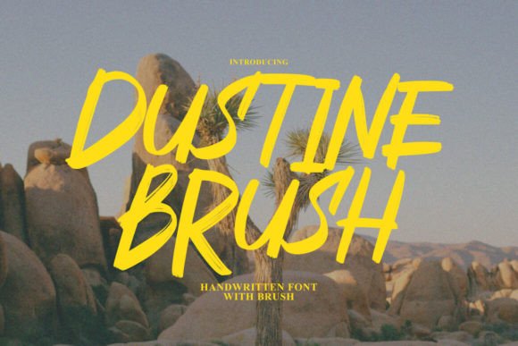 Dustine Brush: A Font That Elevates Your Digital Brand Story