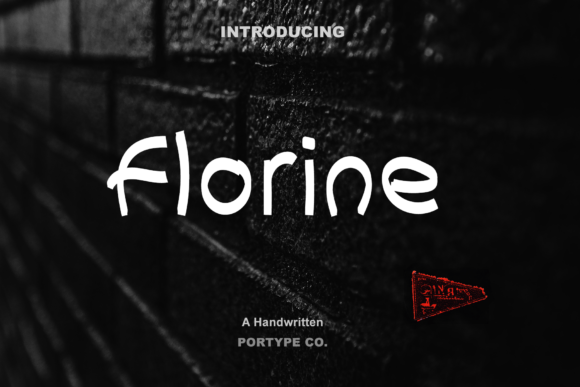 Florine: A Rhythmically Beautiful Handwritten Font for Web Design