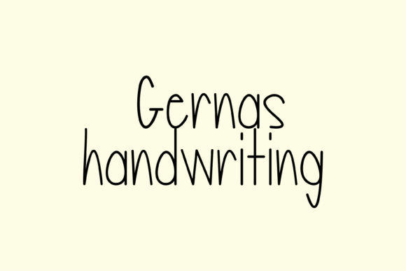Gernas: The Friendly Font That Captures Audience Attention
