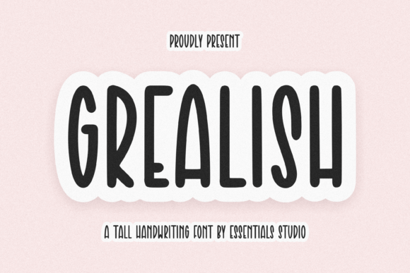 Grealish Font: A Modern Handwritten Typeface for Creative Communication