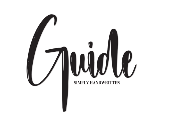 Guide: The Handwritten Font for Editorial Personality