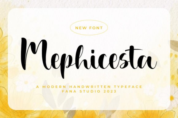 Mephicesta: A Script Font Designed for Modern Marketing