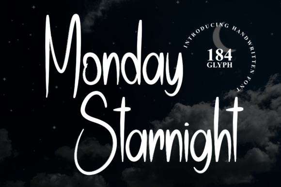 Monday Starnight: A Playful Font for Visual Marketing