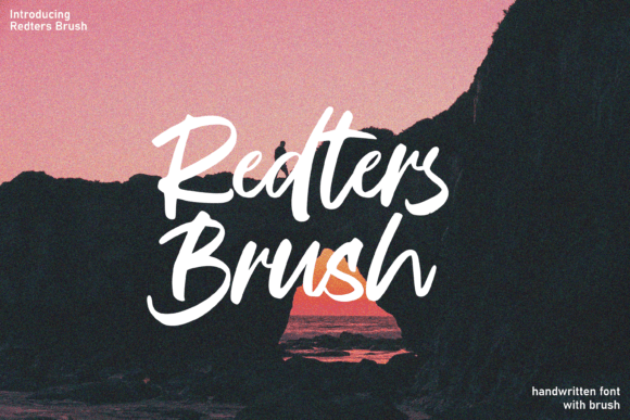 Redters Brush: A Typographic Spark for Editorial Stories