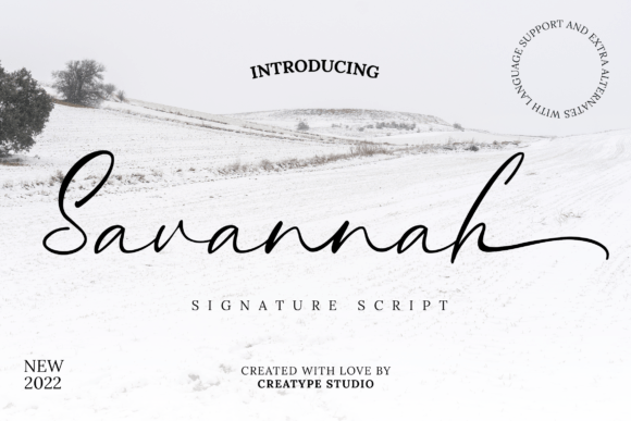 Savannah Signature: The Script That Feels Like a First Impression