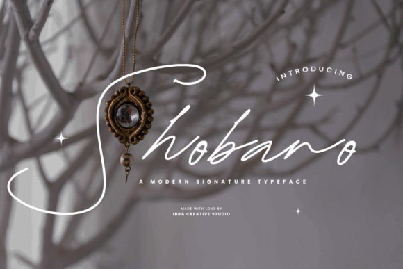Shobaro: A Signature Typeface for Digital Sophistication