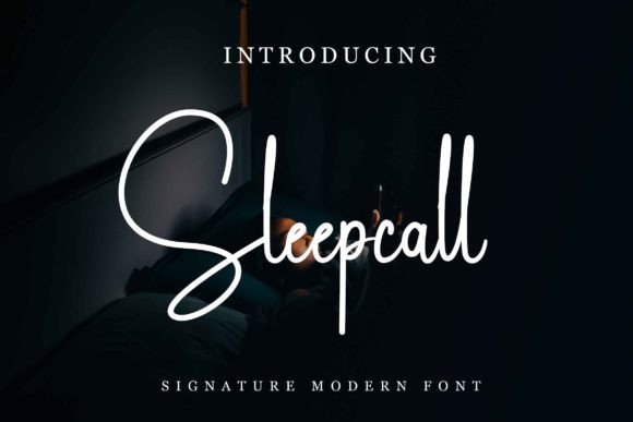 Sleepcall: The Elegant Script Typeface for Digital Branding
