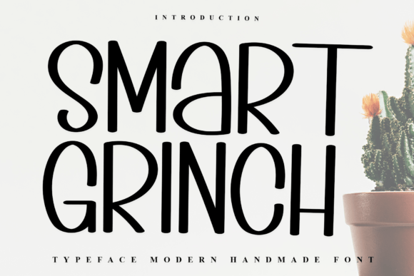 Smart Grinch: A Festive Display Typeface for Editorial Design