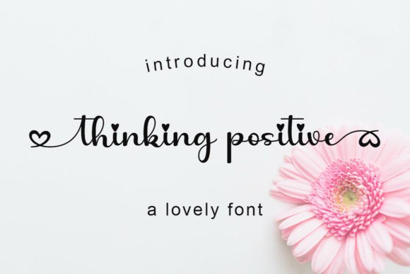 Thinking Positive: A Font That Brings Whimsy to Web Design