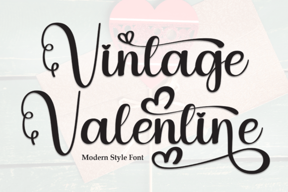 Vintage Valentine: The Timeless Handwritten Font for Distinctive Campaigns